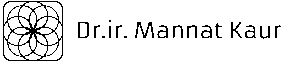 dr ir mannat kaur high resolution logo transparent
